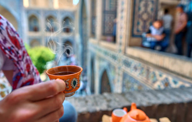 cup of coffee in men's hands