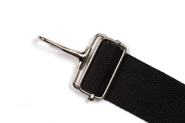 istock Shoulder strap for bag with metal carabiner. 1398042072