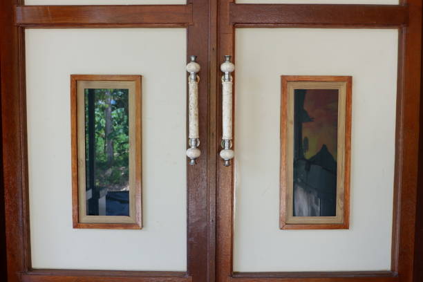 istock Minimalist home door 1398048235