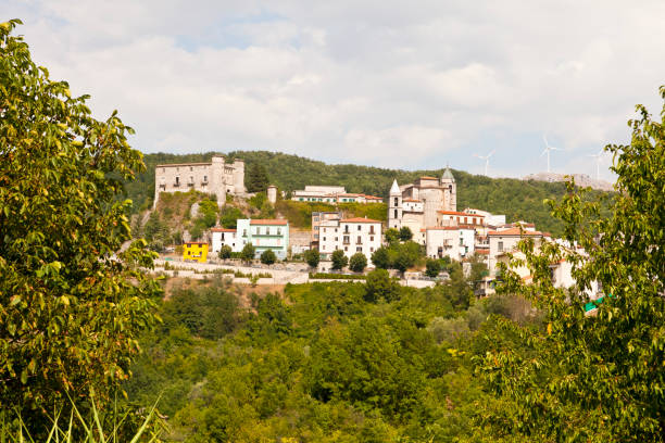istock Carpinone, Molise- ancient medieval village with castle 1398056548