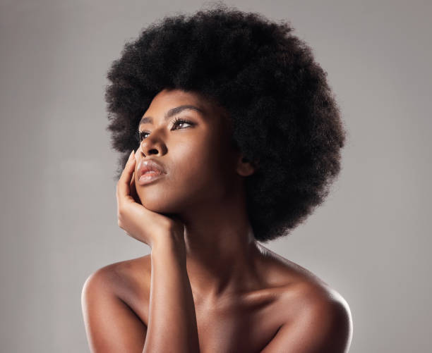 istock Studio shot of a young female posing against a grey background 1398058039