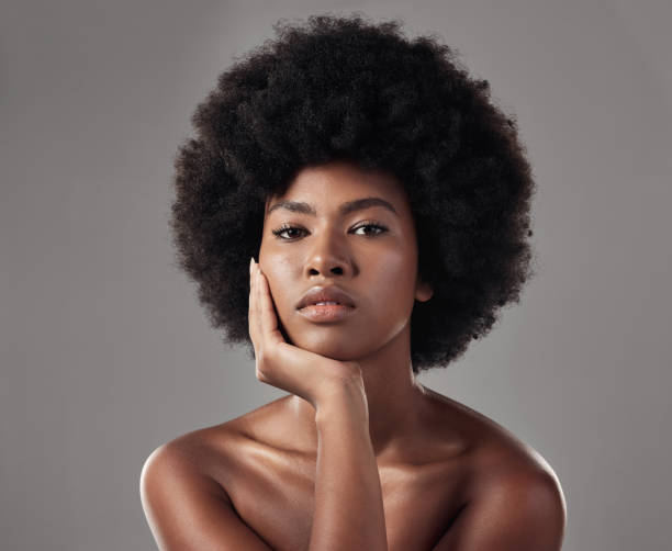 istock Studio shot of a young female posing against a grey background 1398058608