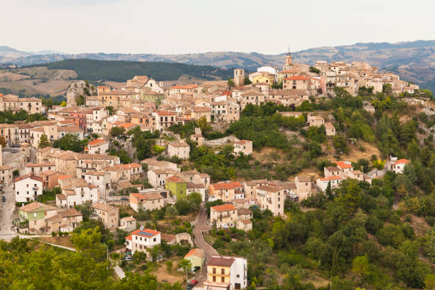 istock Castropignano, an ancient village with a castle in Molise. Italy 1398071045