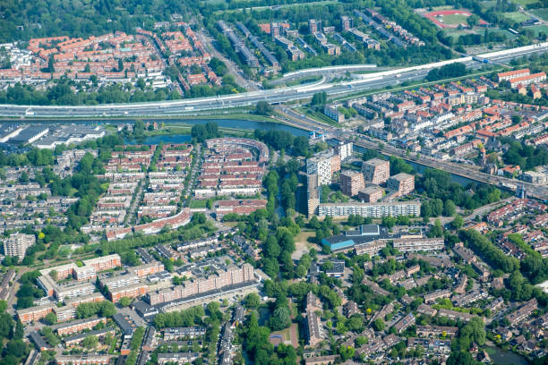 istock Amsterdam City Aerial View 1398071047