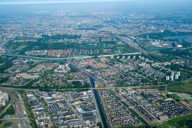 istock Amsterdam City Aerial View 1398072092