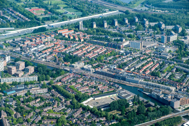 istock Amsterdam City Aerial View 1398072242
