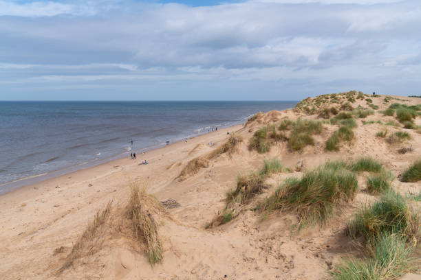 istock Sand dunes Formby beach north west England UK coast 1398081665