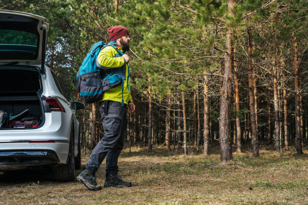 istock Weekend in the woodland 1398085749