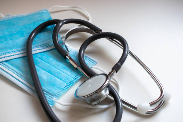 istock Coronavirus test and protective surgical face mask for protection against covid-19. 1398098474