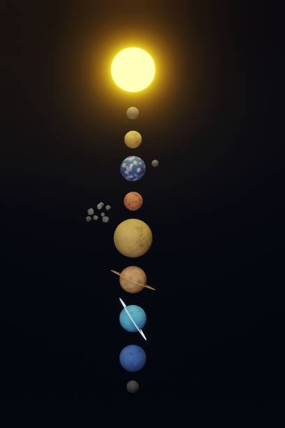 istock cartoon planet in space, retro styled 1398101199