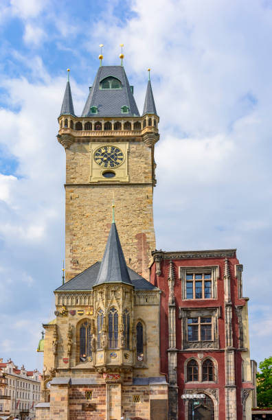 istock City Hall tower on Old Town square, Prague, Czech Republic 1398103992