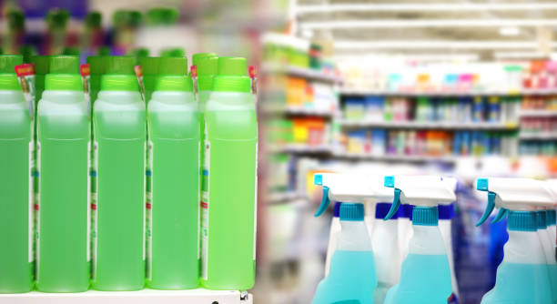 istock shopping in supermarket.(washing powder,detergent,shampoo, soap) 1398114192