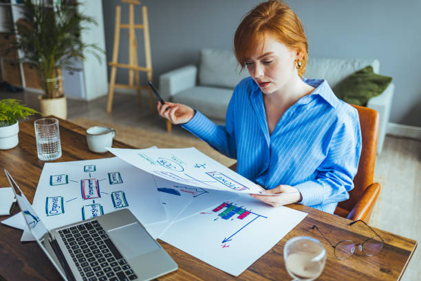 istock Businesswoman busy working on laptop computer 1398114791