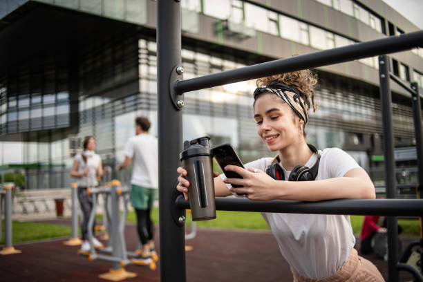 istock Today was a good workout, I will rest and drink water 1398122104