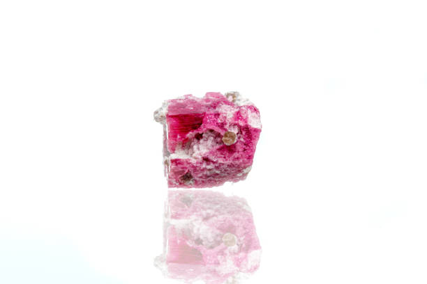 istock macro mineral stone tourmaline on a white background 1398124902