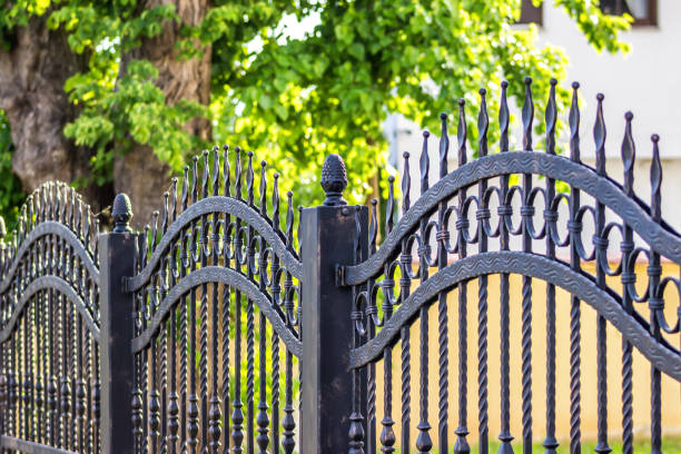 istock Wrought Fence 1398127260