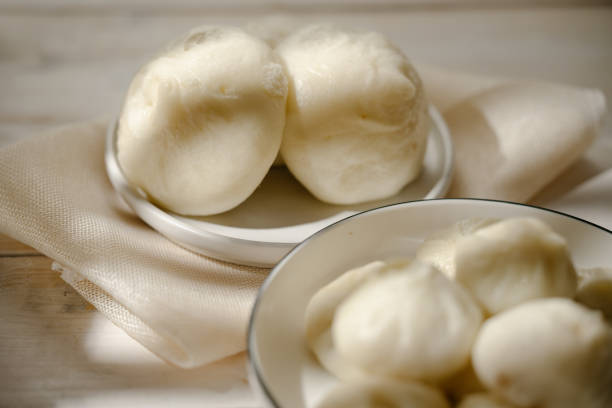 istock Steamed stuffed bun in the sun 1398129007