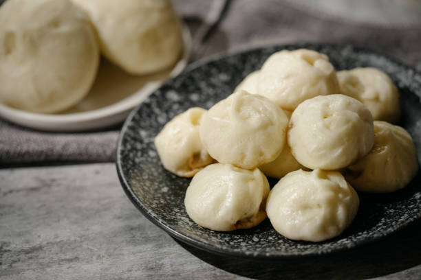 istock Steamed stuffed bun in the sun 1398129767