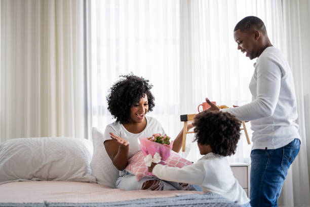 istock Coffee in bed on Mother's Day 1398132004
