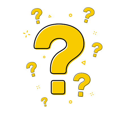Question mark icon. Help symbol. FAQ sign on white  background. Vector quiz symbol.