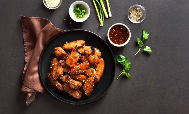 istock Honey-soy chicken wings 1398134039