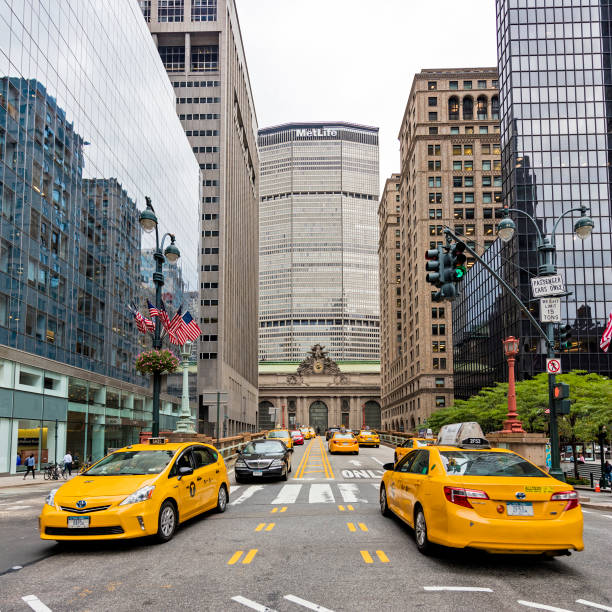 park avenue - prédio da metlife - fotografias e filmes do acervo