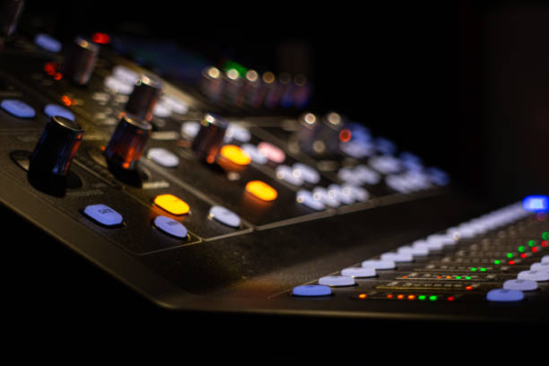 istock digital audio mixer at concert stage close-up 1398139385