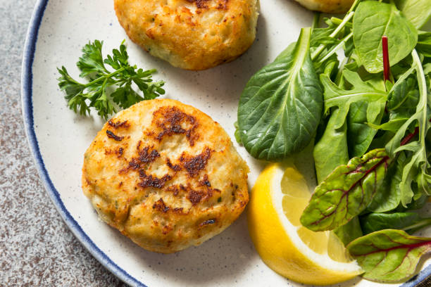 istock Homemade Fried Crab Cakes 1398141738