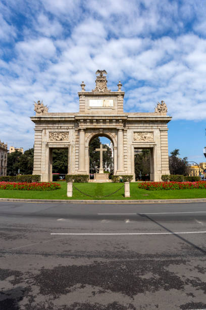 istock Porta de la Mar square in Valencia 1398147450