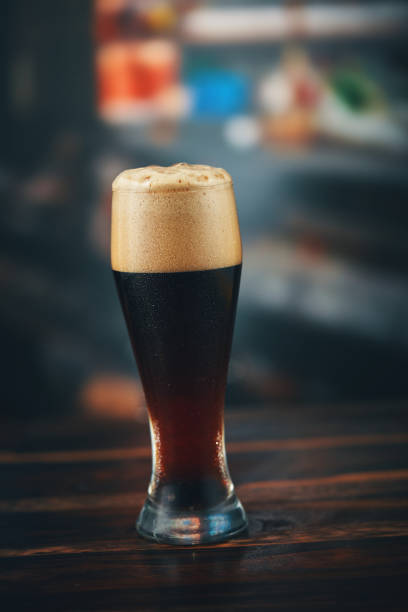 istock Glass of Fresh Cold Dark Beer 1398154339