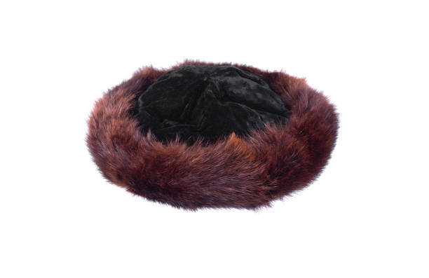 istock ancient fur hat isolated on white background 1398155826