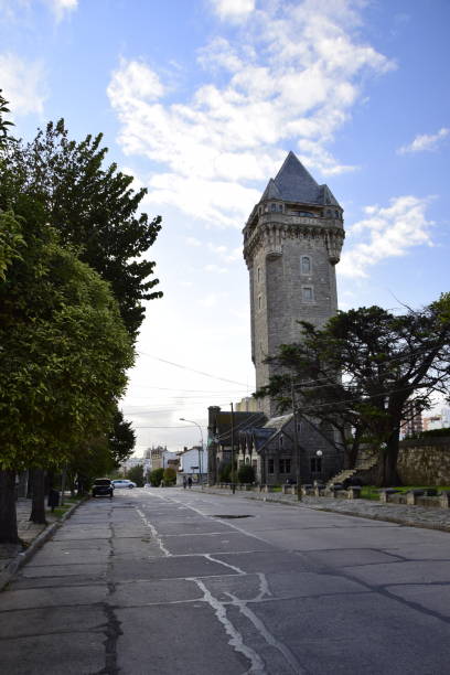 Mar del Plata, Argentina - 16 March 2017:  Torre Tanque in Mar del Plata, Argentina.
