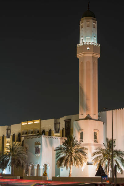 istock Traditional Arabic mosque architecture in Doha,Qatar. 1398173305