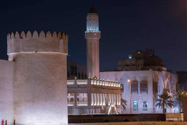 istock Traditional Arabic mosque architecture in Doha,Qatar. 1398173372