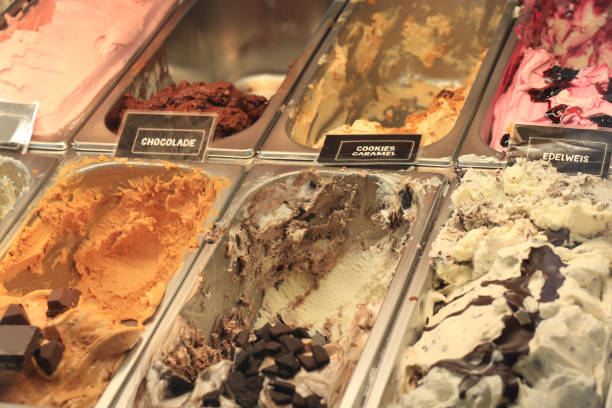 istock Different flavors of ice cream 1398186340