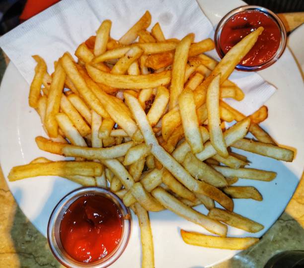 French Fries and Ketchup