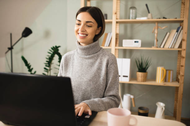 istock Portrait of a young entrepreneur working online 1398204283