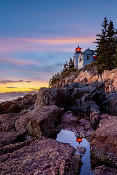 istock Bass Harbor Lighthouse in Maine 1398204681