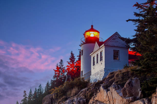 istock Bass Harbor Lighthouse in Maine 1398204690