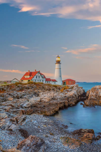 istock Portland Head Light  in Maine at Sunset 1398204702