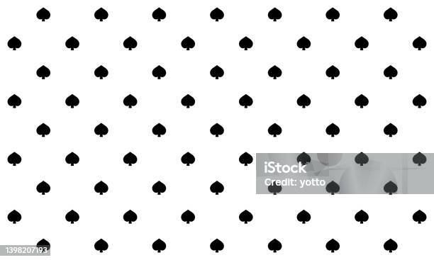 Spade Scale Pattern Spade Symbol Pattern Background Stock Illustration - Download Image Now ...