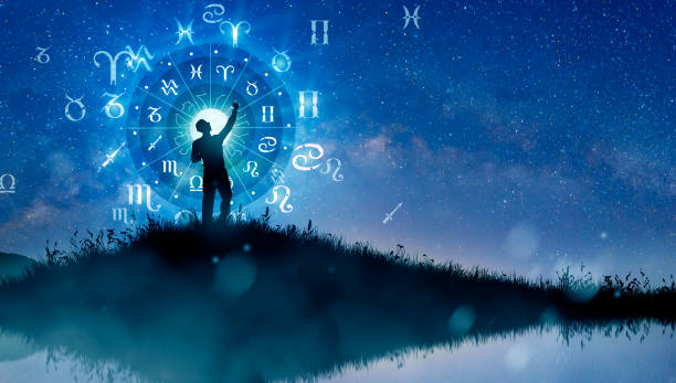 istock Zodiac wheel. Astrology concept. 1398229343