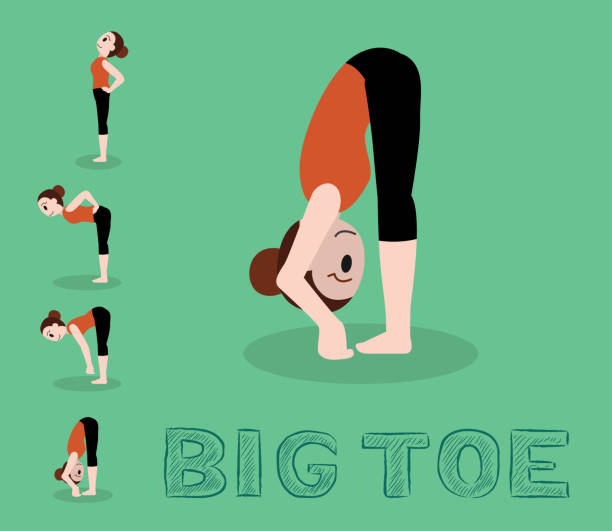 140+ Yoga Toes Stock Illustrations, Royalty-Free Vector Graphics