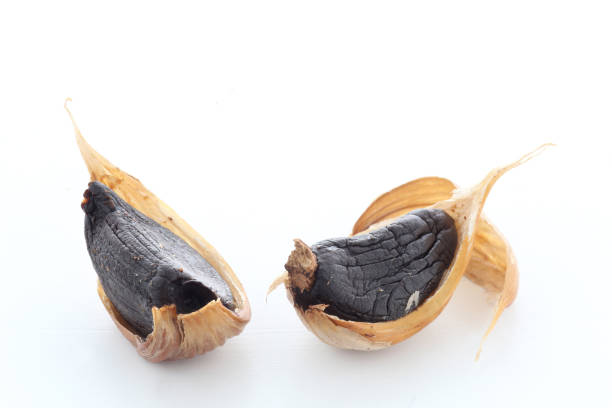 istock Black garlic that is good for your health 1398235008
