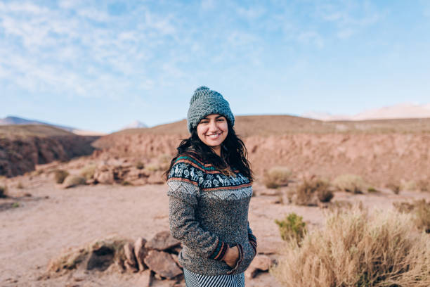 Young Chilean woman outdoors Young Chilean woman outdoors chilean ethnicity stock pictures, royalty-free photos & images