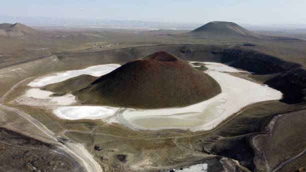 istock Meke volcano and maar lake (Konya Turkey) 1398240570