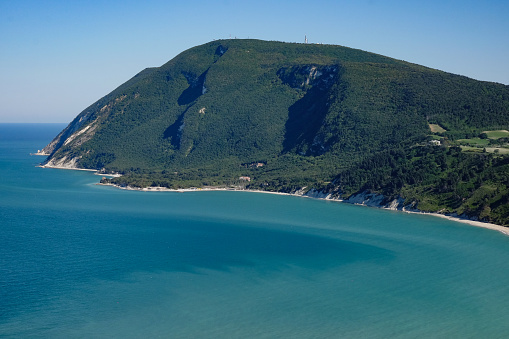 Mt Conero is the highest mountain on the middle Adriatic Sea and is the Symbol of the natural reserve