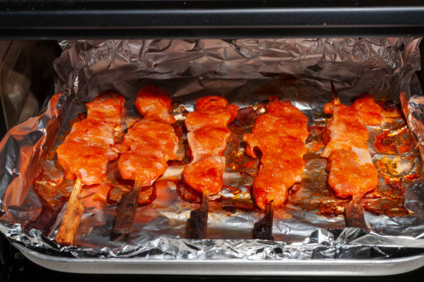 Kebab-chicken skewers