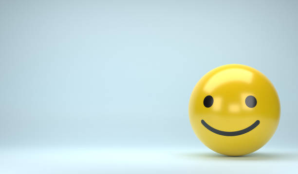 istock Social Media Smiley Face icon on The Blue Background 1398245626