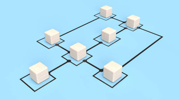 istock The wood cubes on chart blue background for business concept 3d rendering 1398249036